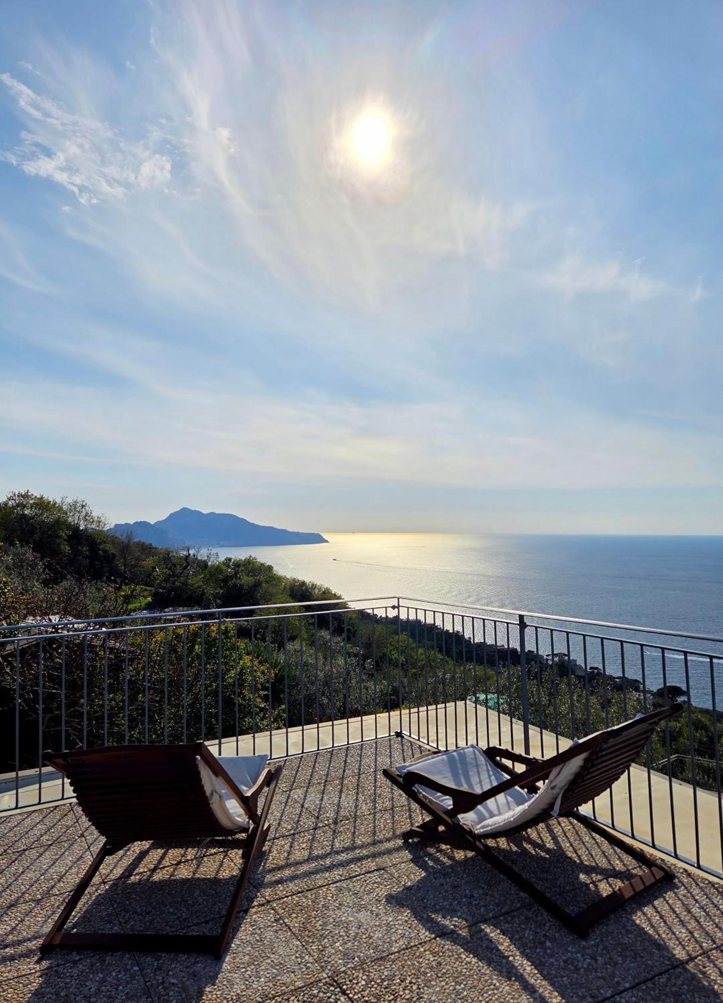 Sun & Relax, Relaxing Location With Seaview Villa Massa Lubrense Exterior photo